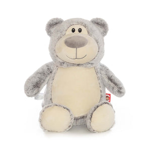 Cubbie Soft Grey Cuddly Teddy Bear 