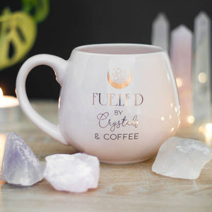 Crystals and Coffee Mug