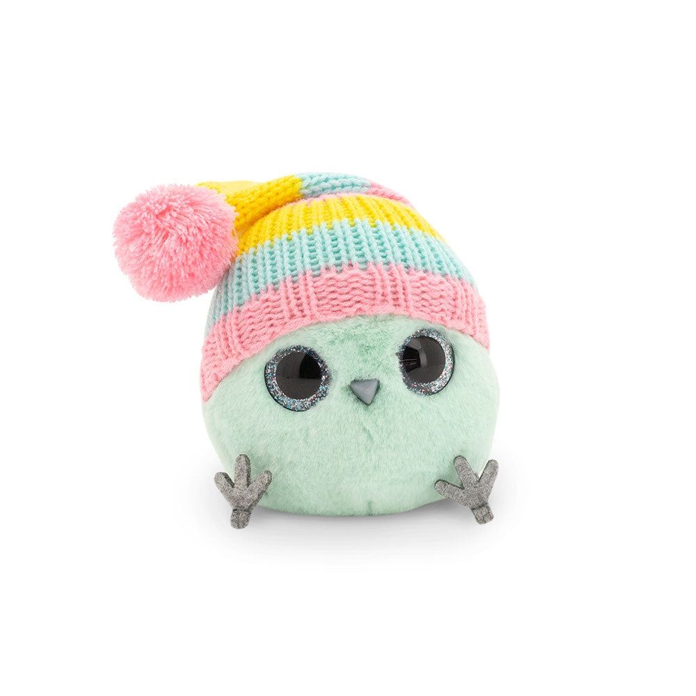 Striped Hat Whozie Soft Toy Mint