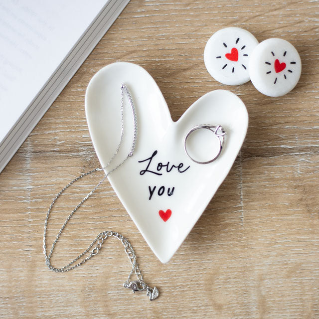 Love Heart Trinket Dish