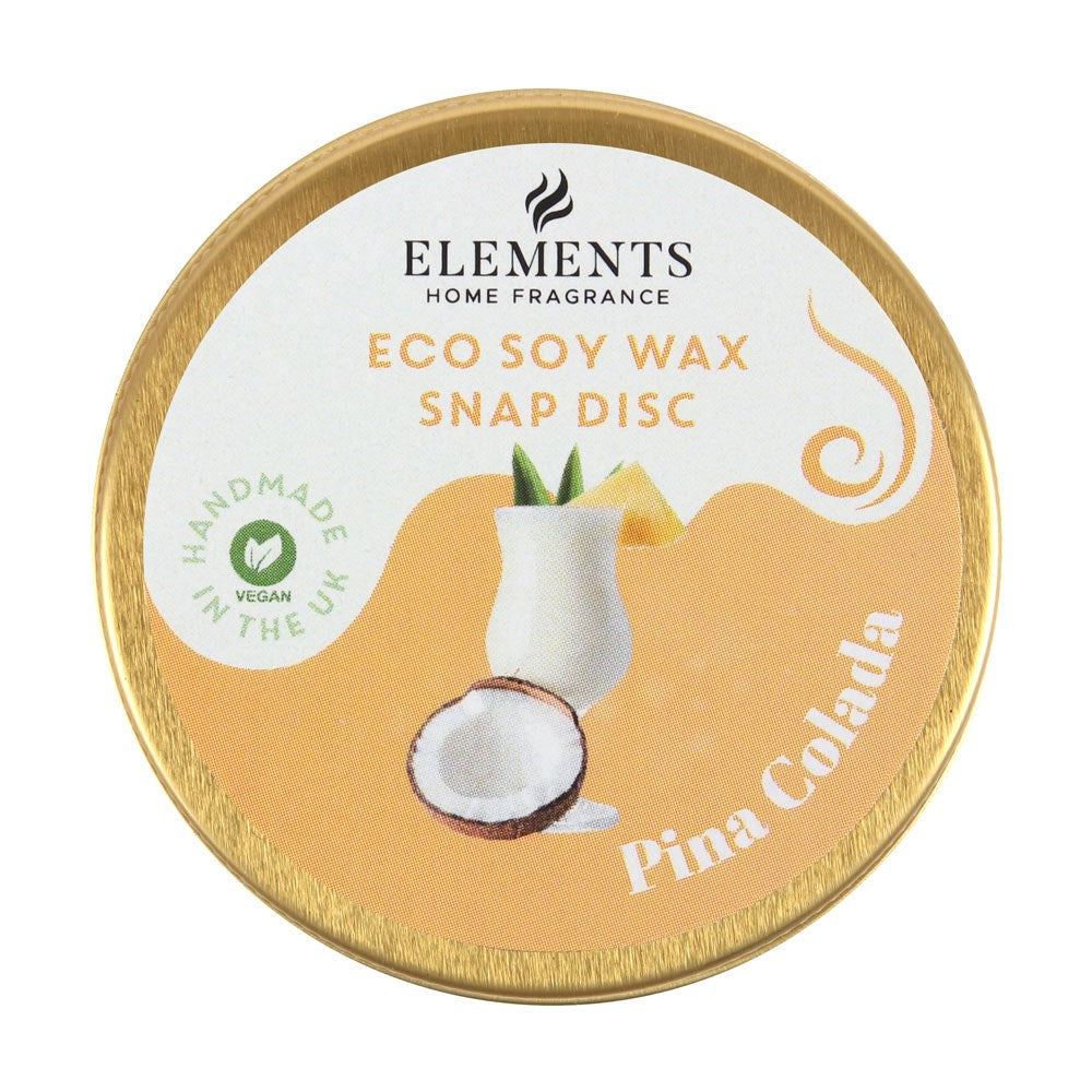 Summer Pina Colada Soy Wax Melt Snap Disc