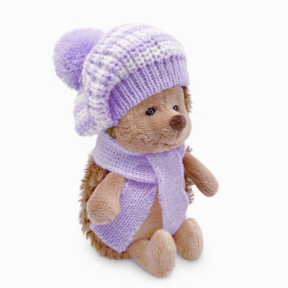 Fluffy the Hedgehog Lilac Striped Beret