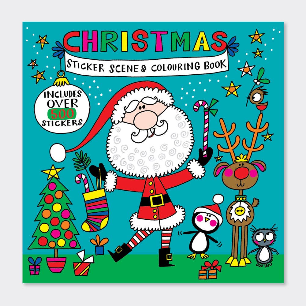 Sticker Scene Book Christmas