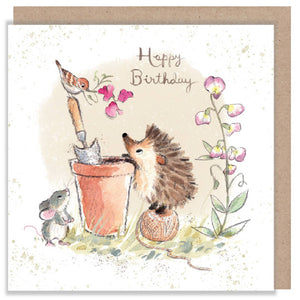 Sweet Peas Greetings Card - Morris & Maude