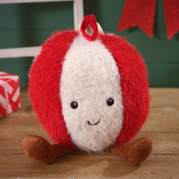 Giant Festive Plush Bauble