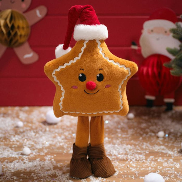 Twinkle the Plush Gingerbread Star