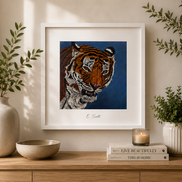 Eyes of the Wild - Tiger Print