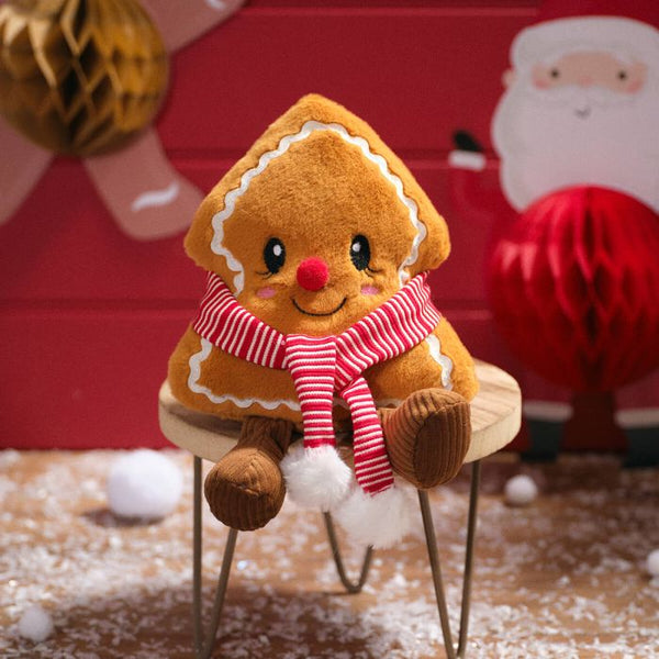 Spruce the Plush Gingerbread Tree