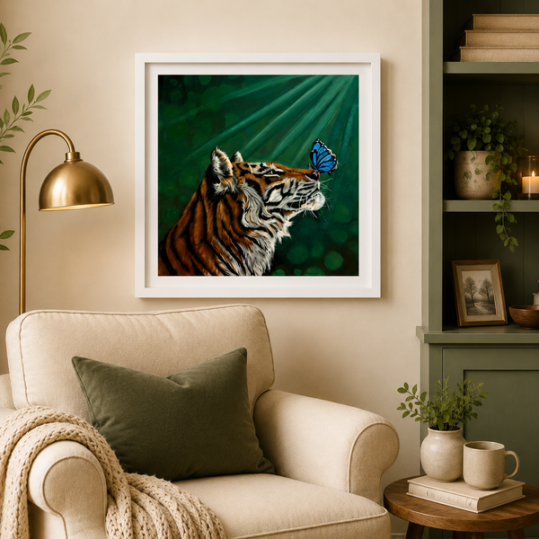 "First of Many" Tiger Print