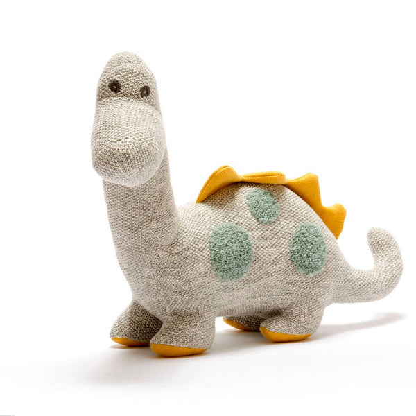 Large Organic Cotton Dinosaur Soft Toy
