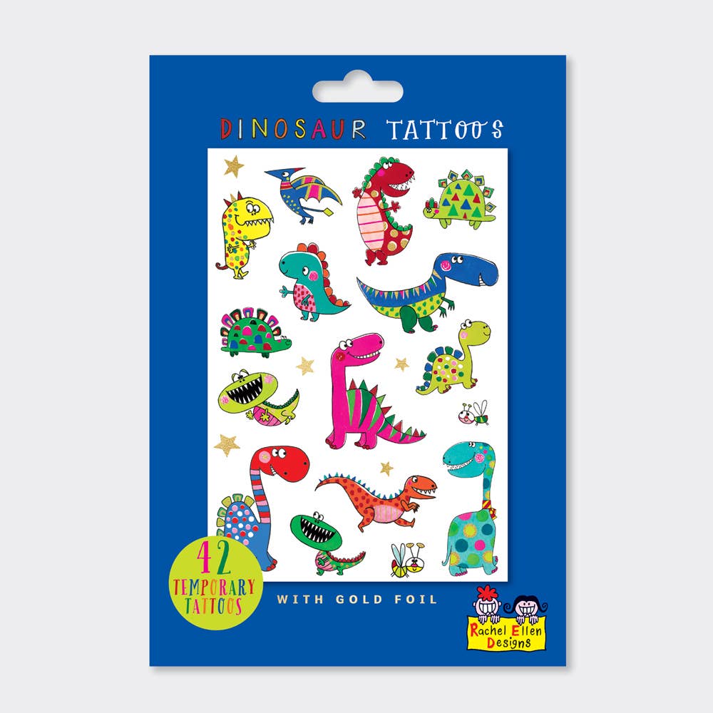 Children's Dinosaur Temporary Tattoos