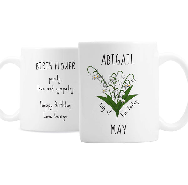 Lily of the Valley - Birth Flower Mug