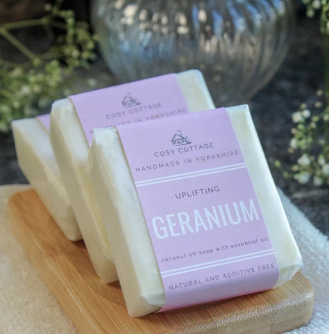 Uplifting Geranium Soap