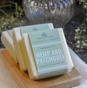 Therapeutic Hemp and Patchouli Soap
